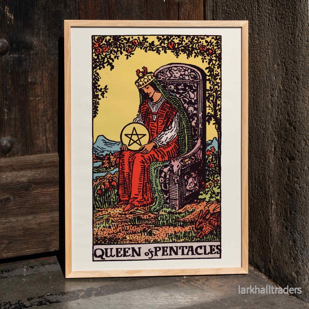 Tarot – Pentakeldrottningen Poster Tarot – Pentakeldrottningen Poster