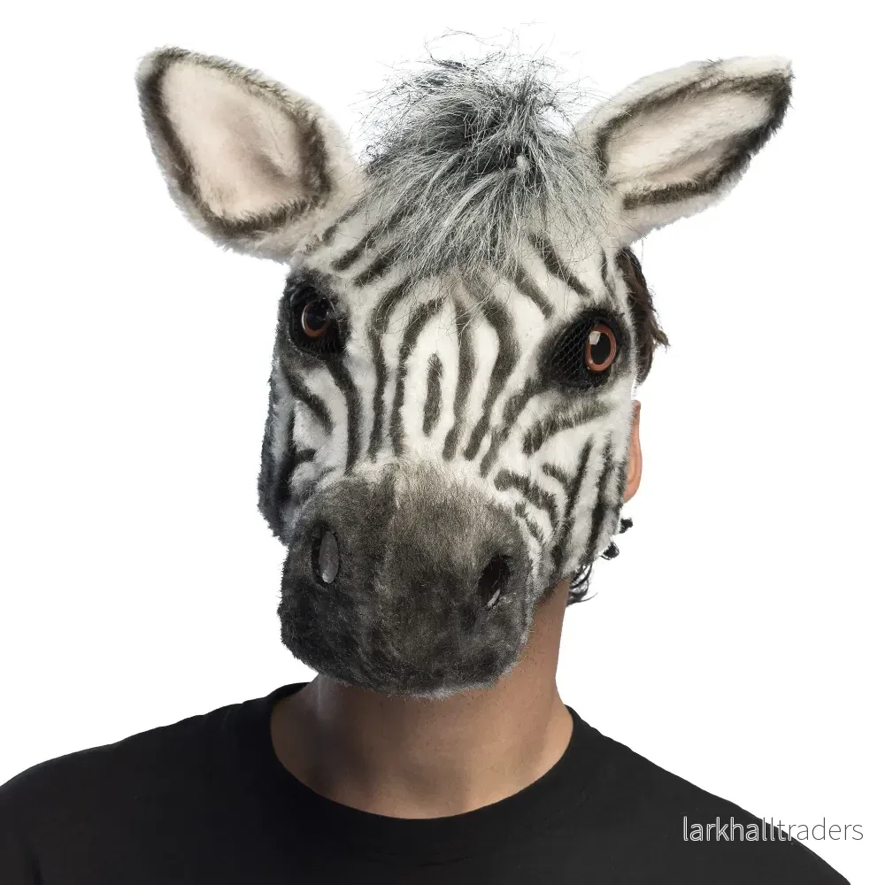 Djurmask, zebra Djurmask, zebra