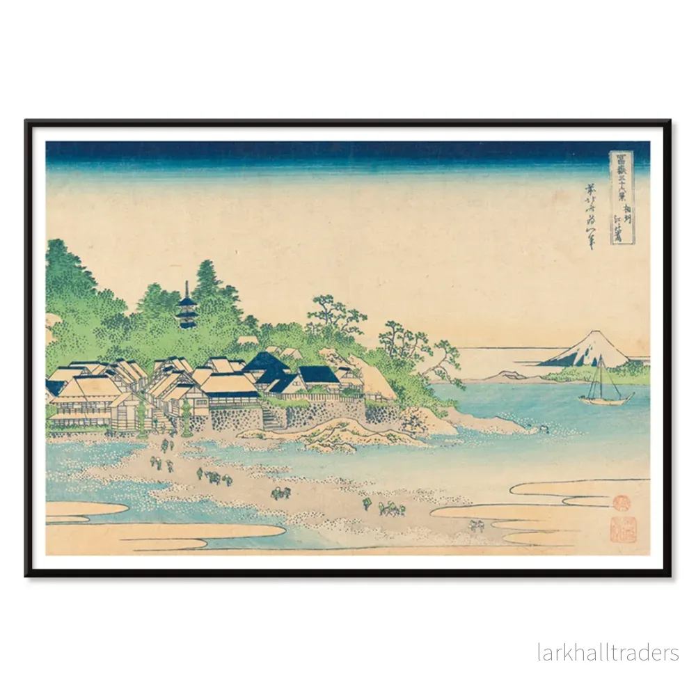 Enoshima i provinsen Sagami Poster - Bild 2