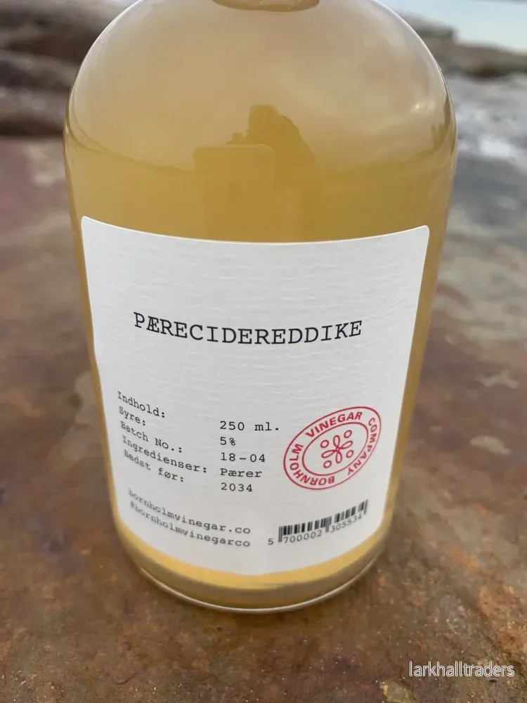 BORNHOLM VINEGAR COMPANY - PÄRONCIDERVINÄGER 250 ml. - Bild 2