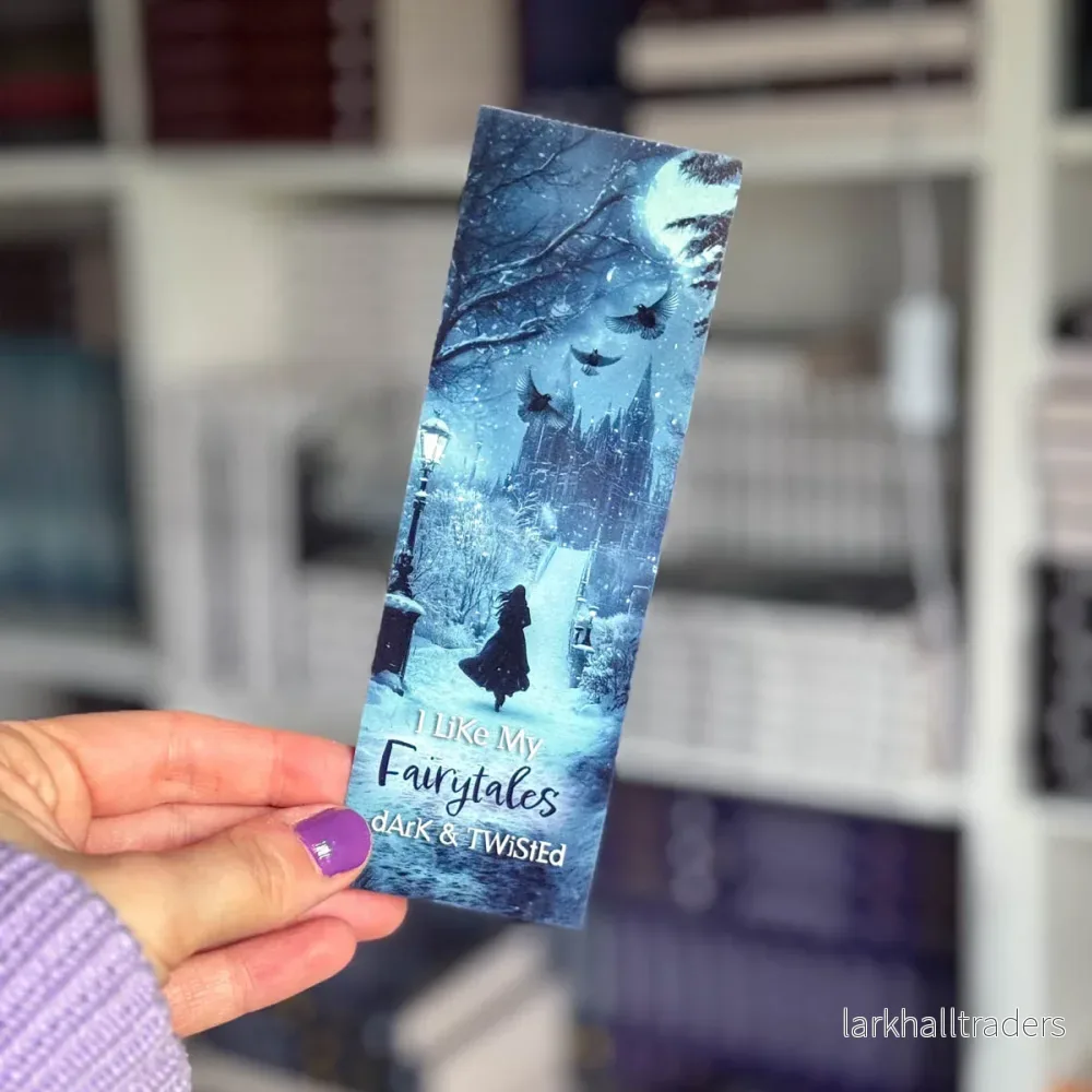 Pappersbokmärke – I like my fairytales dark and twisted