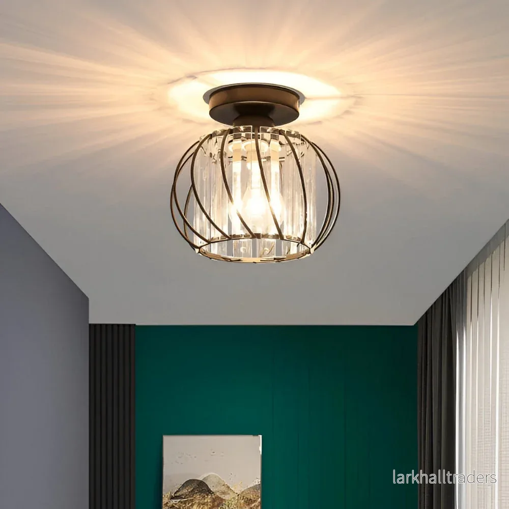 LumoSphere – Skandinavisk Glas Taklampa med Elegant Minimalistisk Design