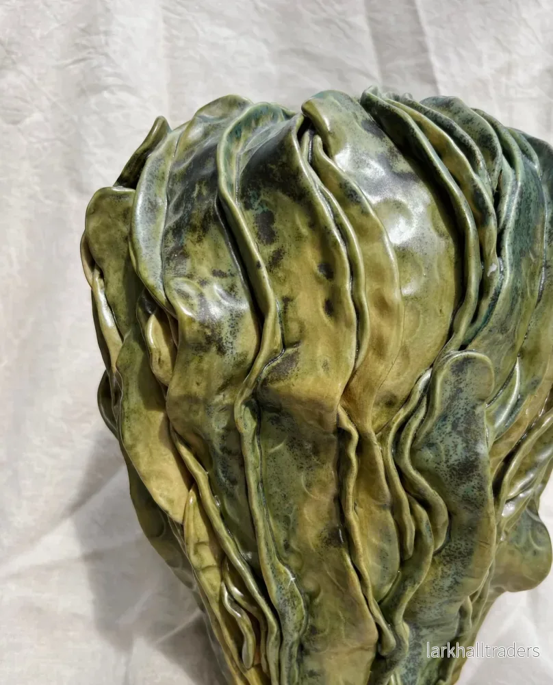 Vas Seaweed i Grön och Svart metallic - Bild 3