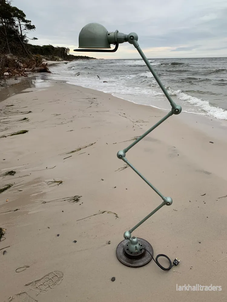 Jieldé golvlampa med 4 armar – Grön