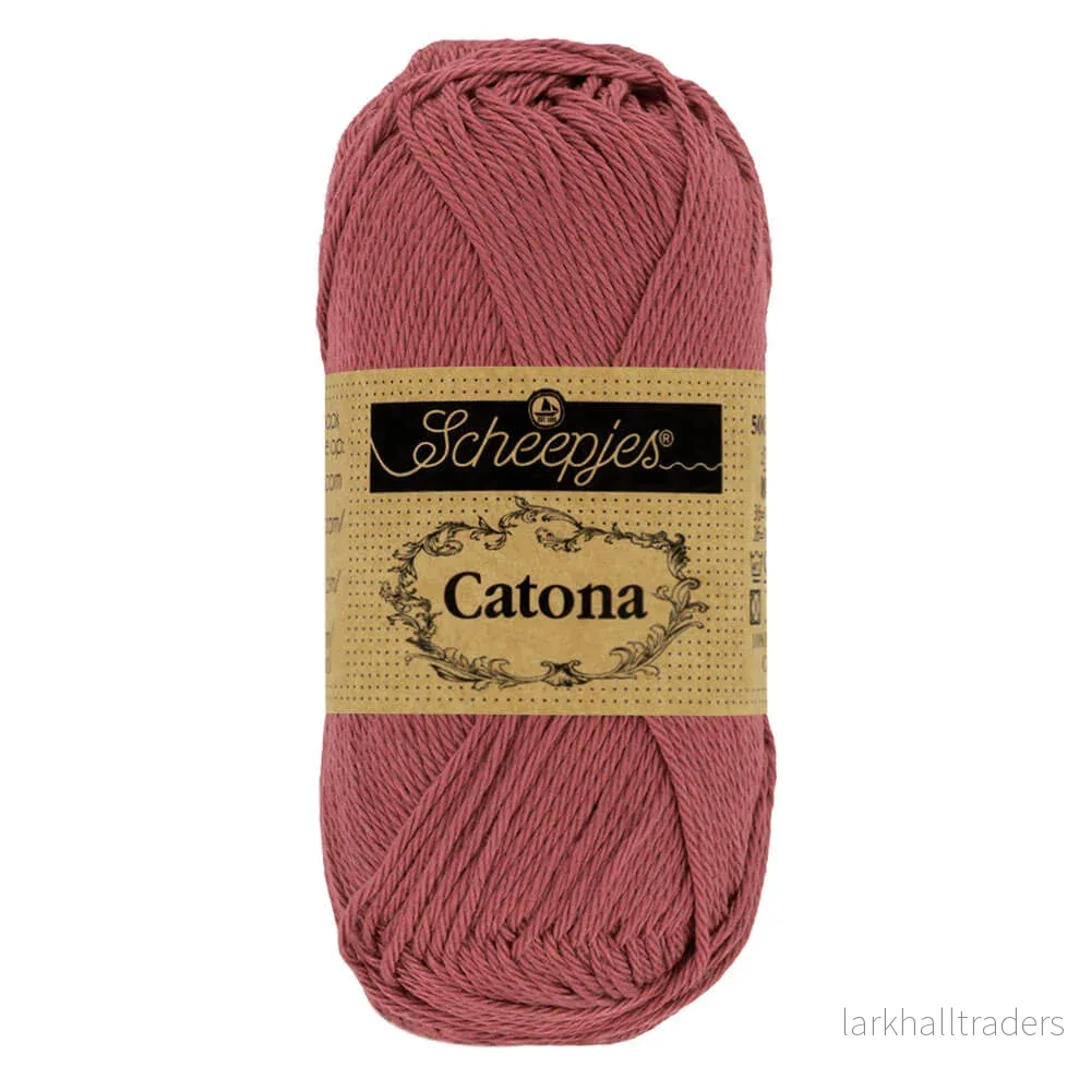 Scheepjes Catona 50g – 396 Rose Wine