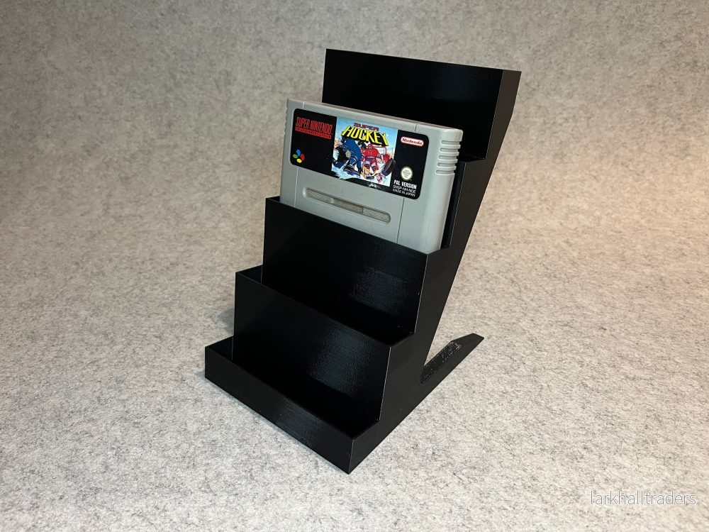 Display spelställ för 5 SNES-spel – Torndesign