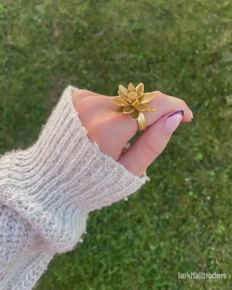 Stål Lotusring - Bild 3