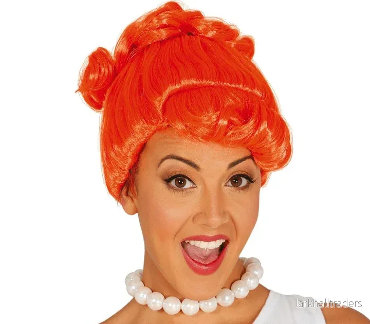 Peruk, orange grottmänniska Peruk, orange grottmänniska