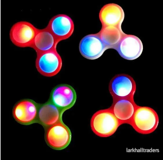 Fidget Spinner med LED Lys