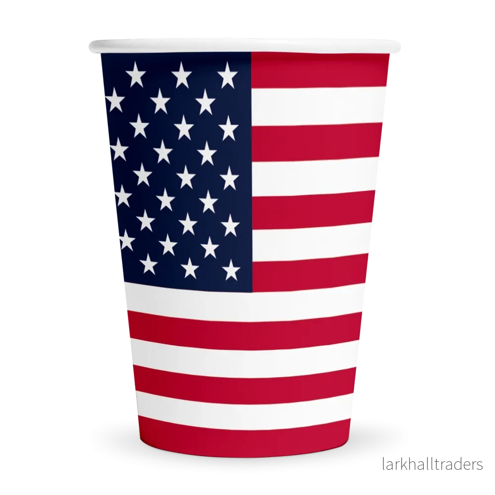 Pappersmuggar, USA 210 ml Pappersmuggar, USA 210 ml
