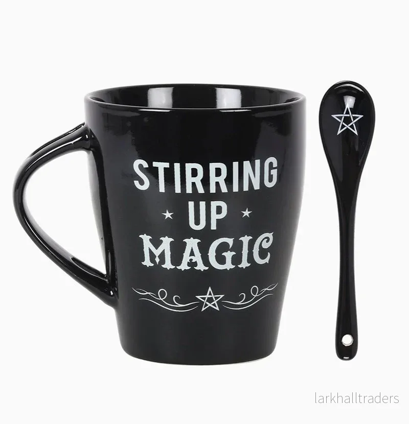 Mugg med sked - Stirring up magic - Bild 2