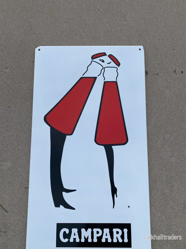 Campari emaljskylt - Bild 3
