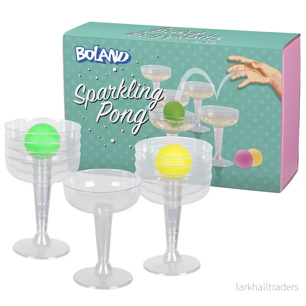 Partyspel, sparkling pong Partyspel, sparkling pong