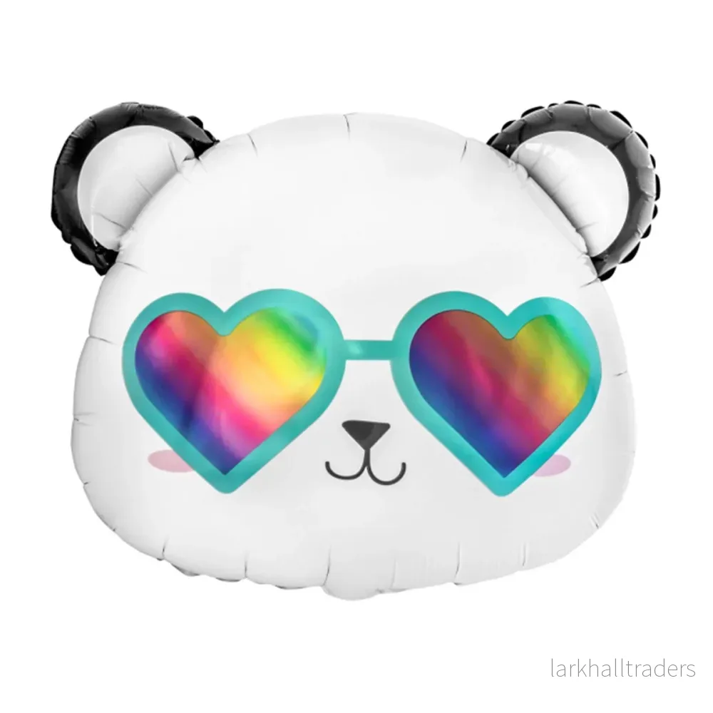 Folieballong, happy panda H40