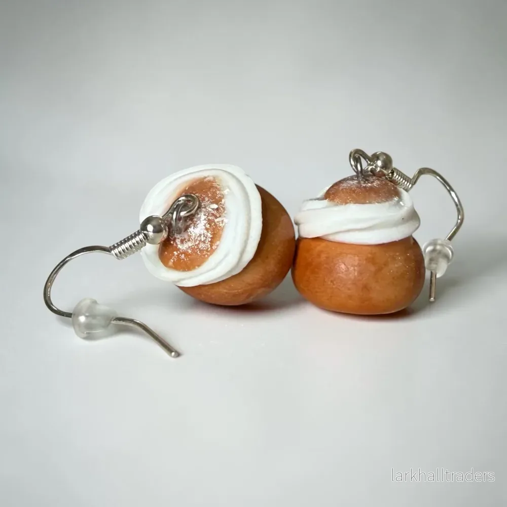 Liten semla Örhängen