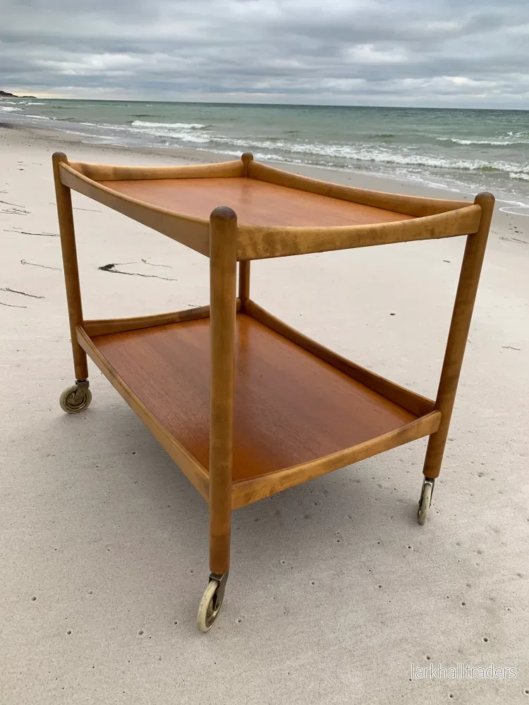 Servus serveringsvagn från Gemla - Designad av Poul Volther på 1950-talet. - Bild 3
