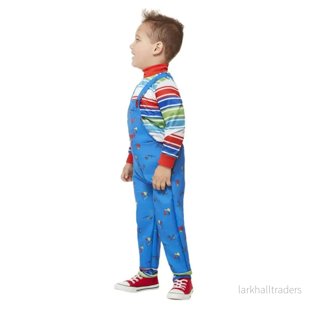 Barndräkt, Chucky blå - Bild 3