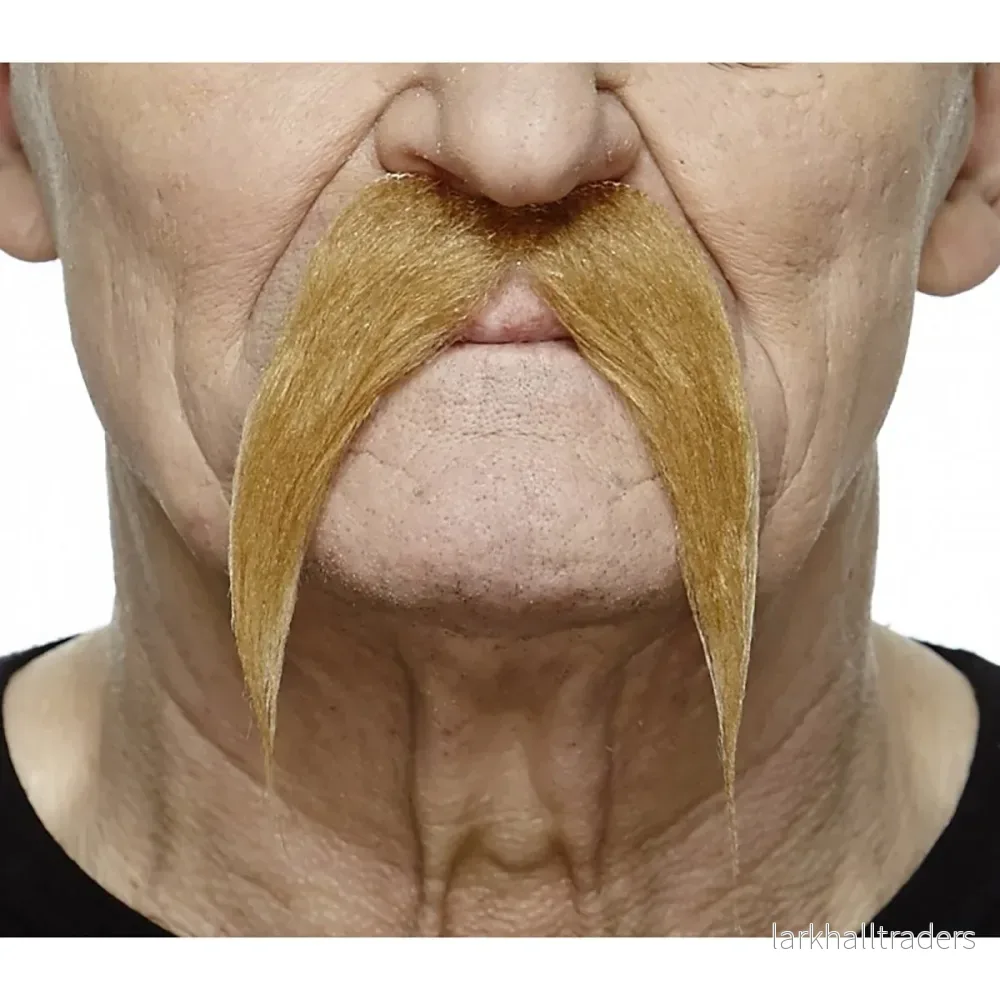 Mustasch, ranger brun Mustasch, ranger brun