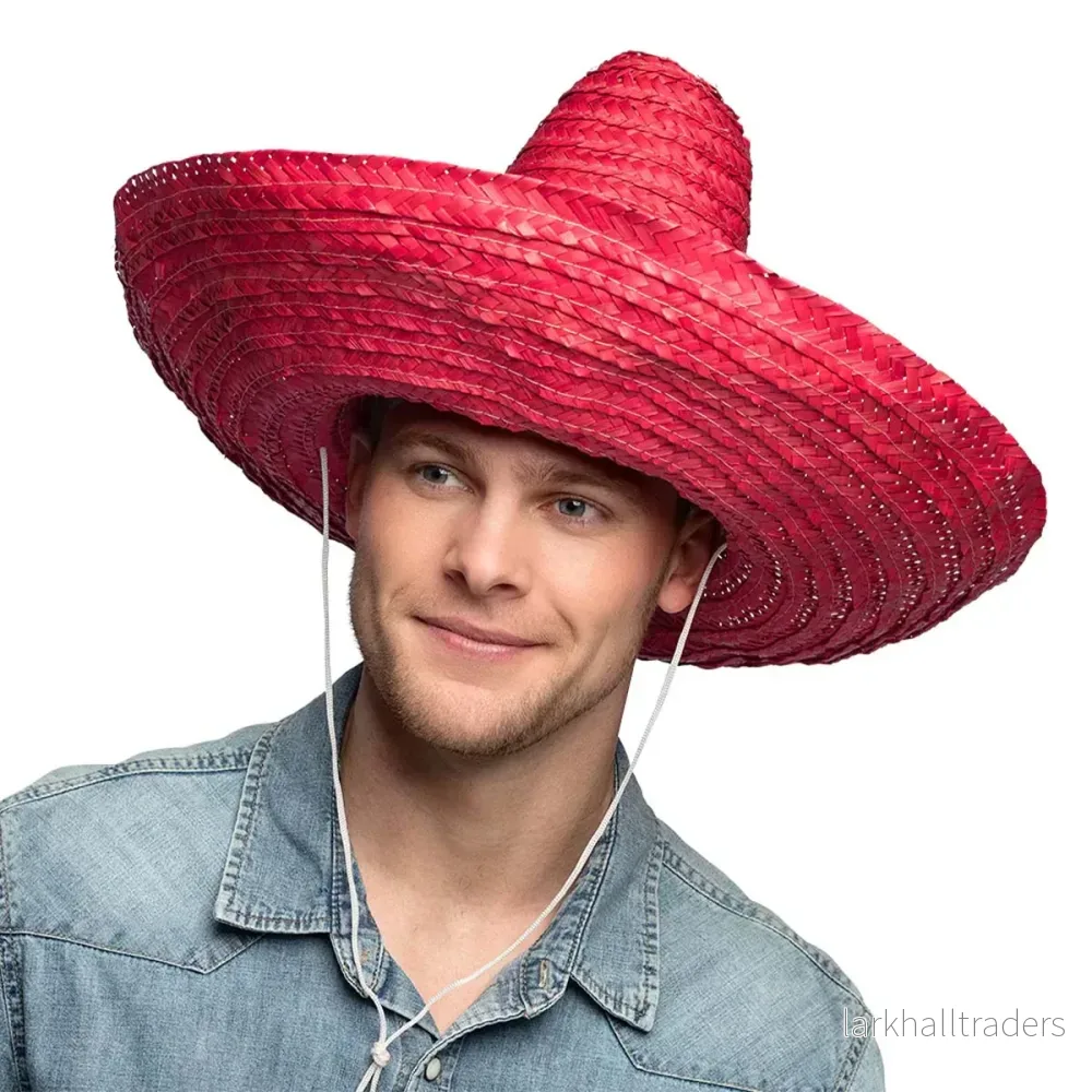 Sombrero, röd 49 cm - Bild 2