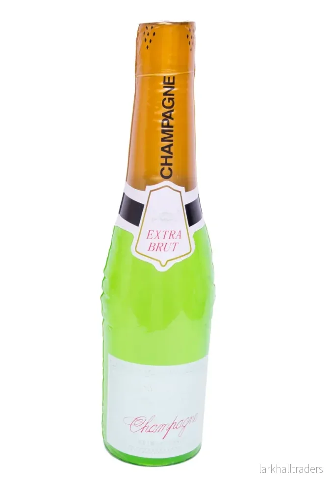 Uppblåsbar champagneflaska, 50 cm Uppblåsbar champagneflaska, 50 cm