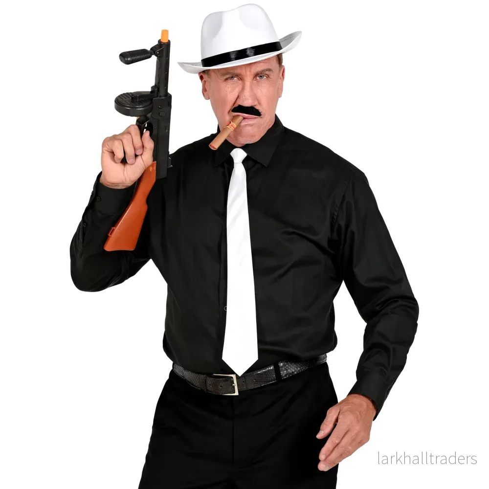 Maskeradset, 20-tals gangster vit - Bild 3