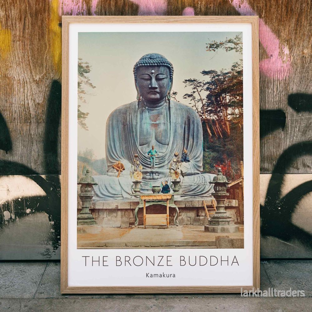Bronsbuddha i Kamakura Poster Bronsbuddha i Kamakura Poster