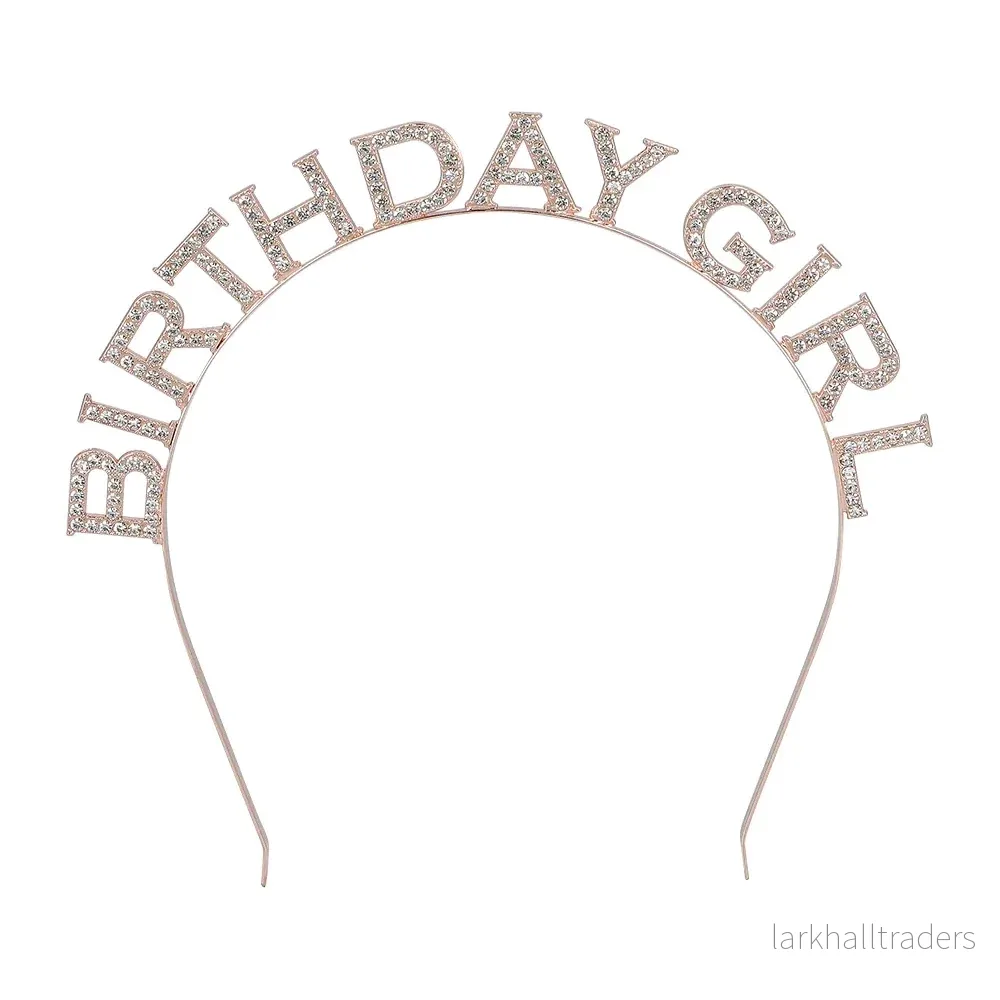 Metalltiara, birthday girl - Bild 3