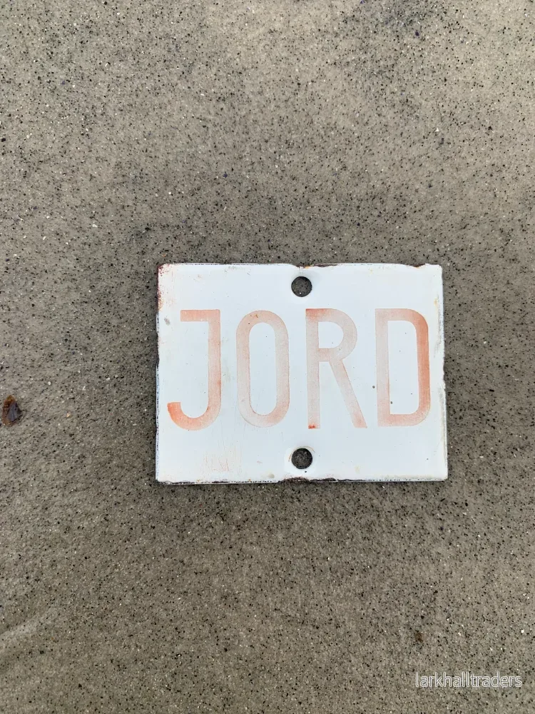 Emaljtecken – Jord Emaljtecken – Jord
