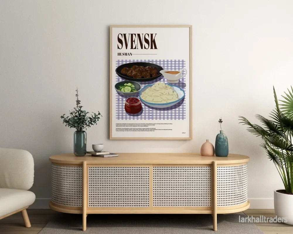 Svensk husman Poster - Bild 2