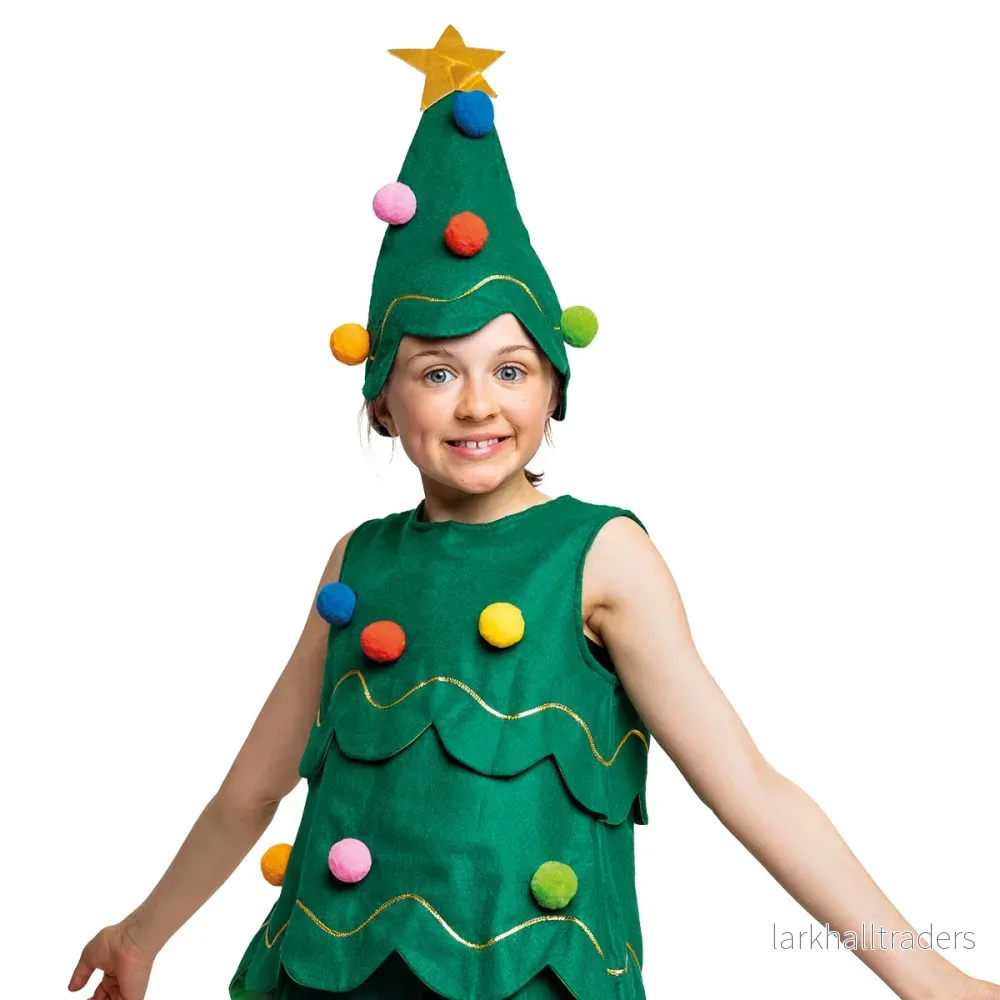 Barndräkt, julgran Barndräkt, julgran