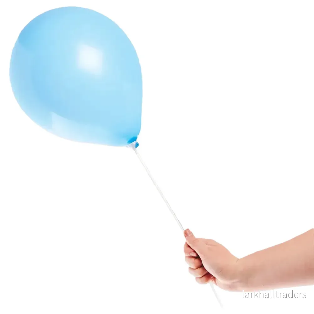 Ballongpinnar, papper vit