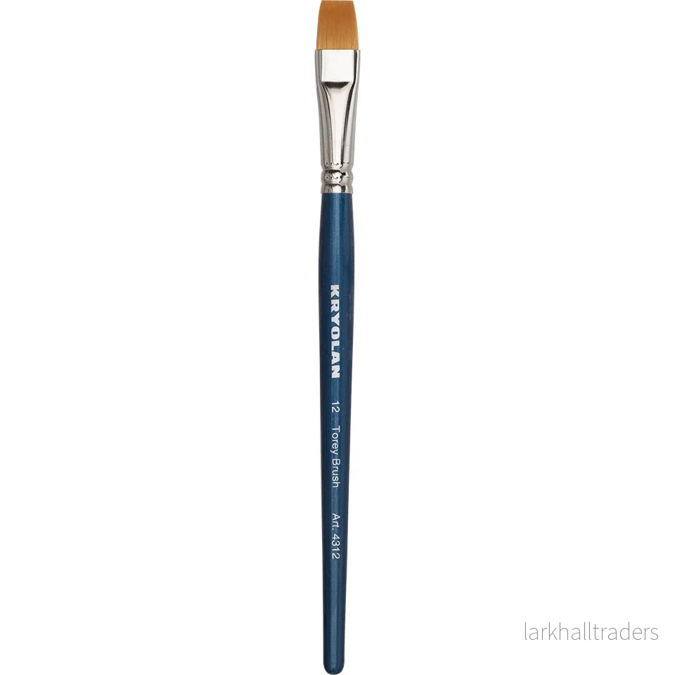 Sminkpensel, Torey Flat Brush 12 Sminkpensel, Torey Flat Brush 12