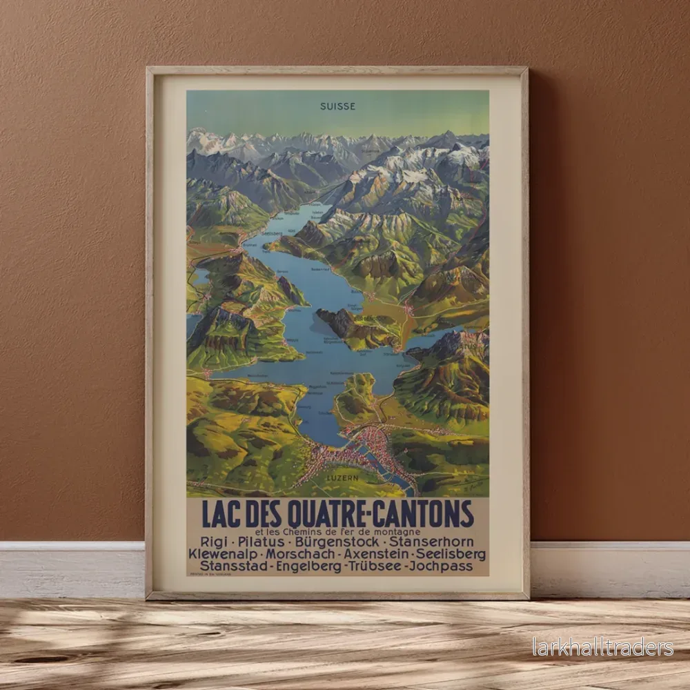 Lac Des Quatre-Cantons Poster