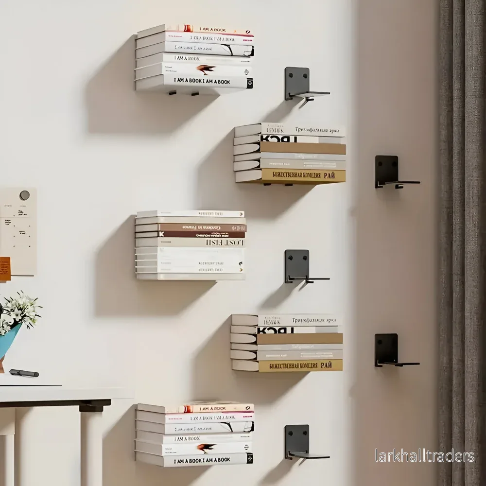 SkyShelf – Osynlig Flytande Bokhylla i Järn - Bild 2