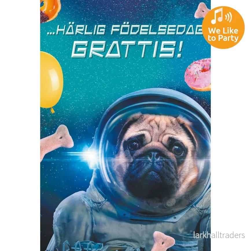 Dubbla kort med ljudeffekt, utomjordiskt - Bild 2