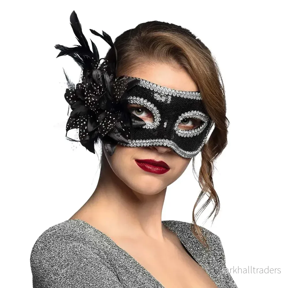 Ögonmask, Venice fiore black Ögonmask, Venice fiore black