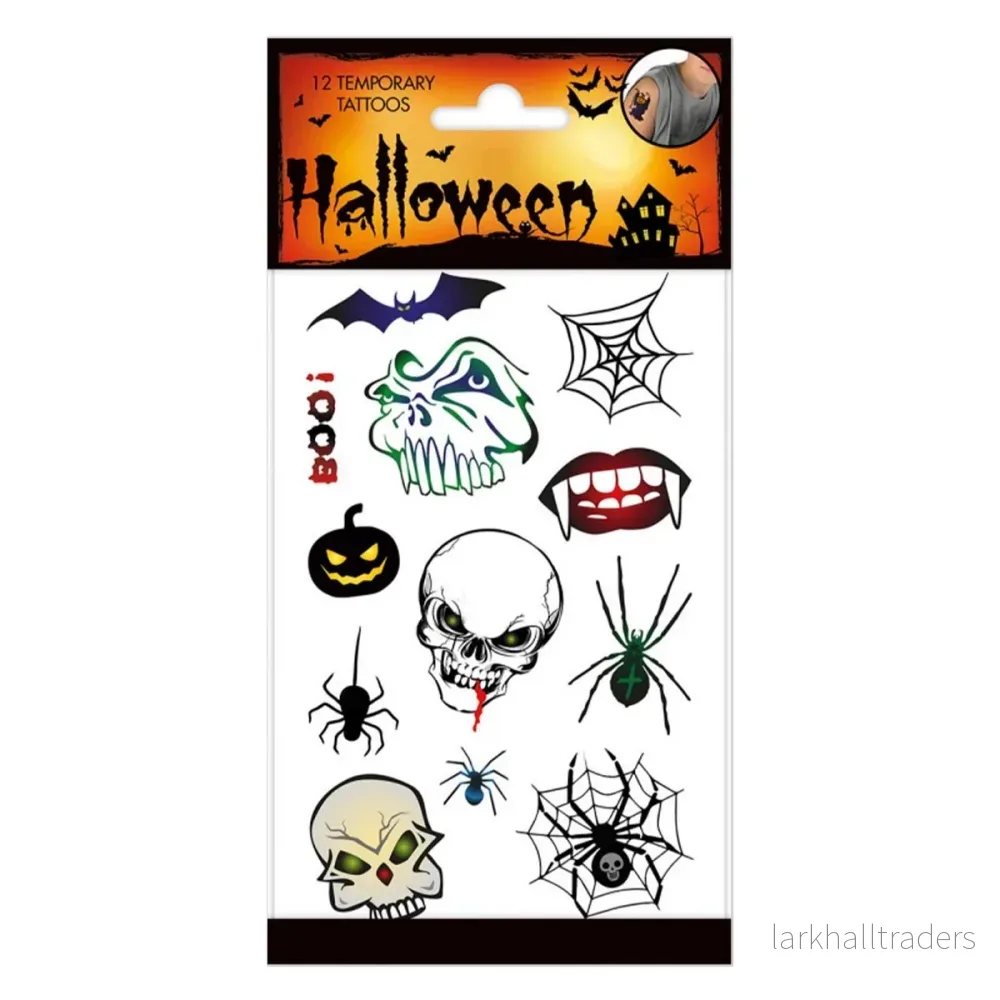 Tatuering, halloween scary