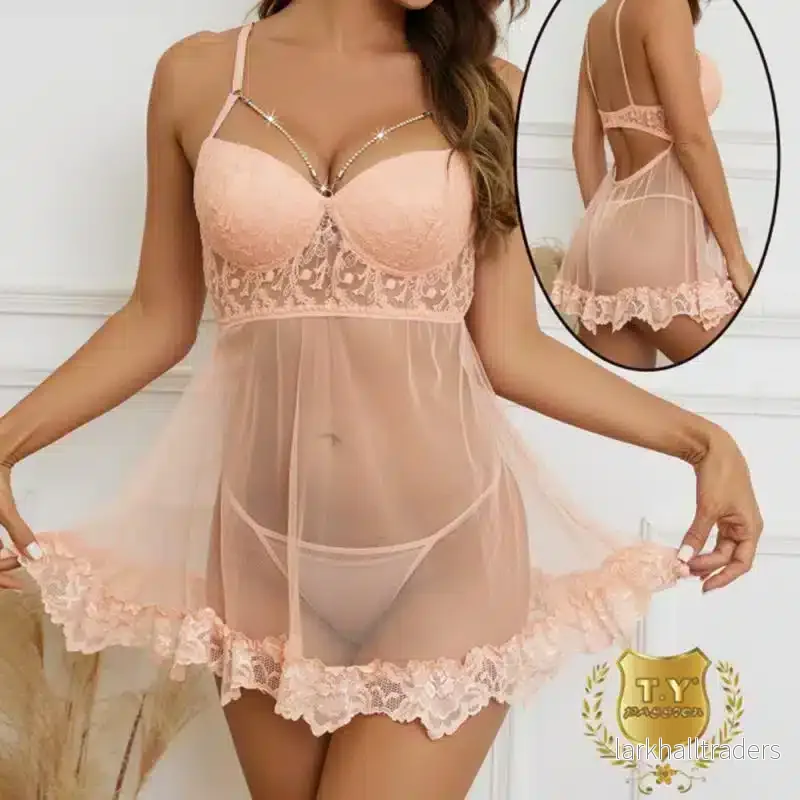 Elegant Lingeri Klänning – Sensual Blush Elegant Lingeri Klänning – Sensual Blush