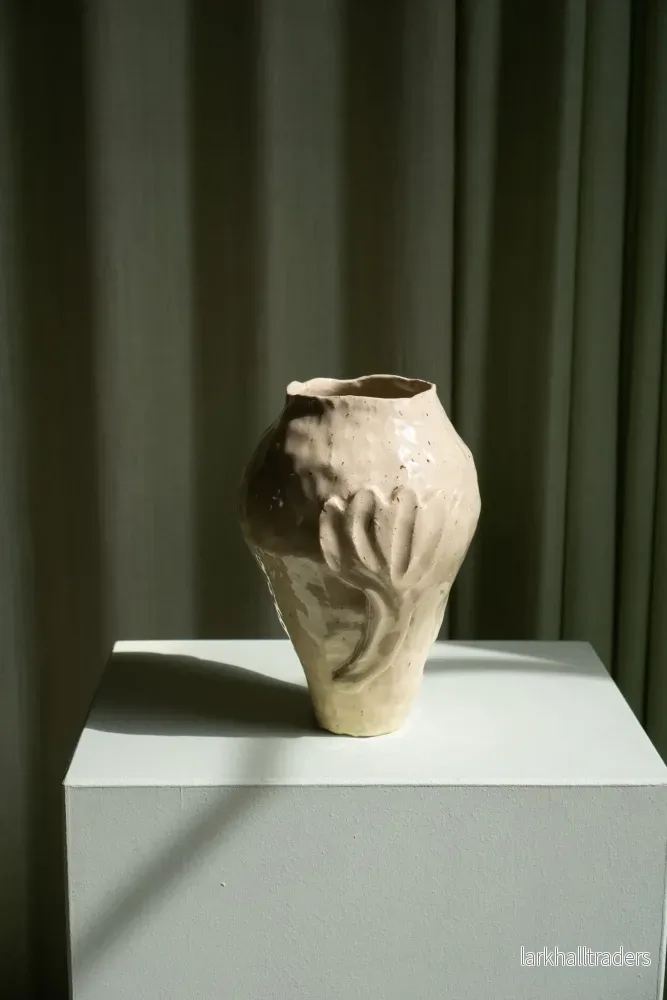 Lerblomvas