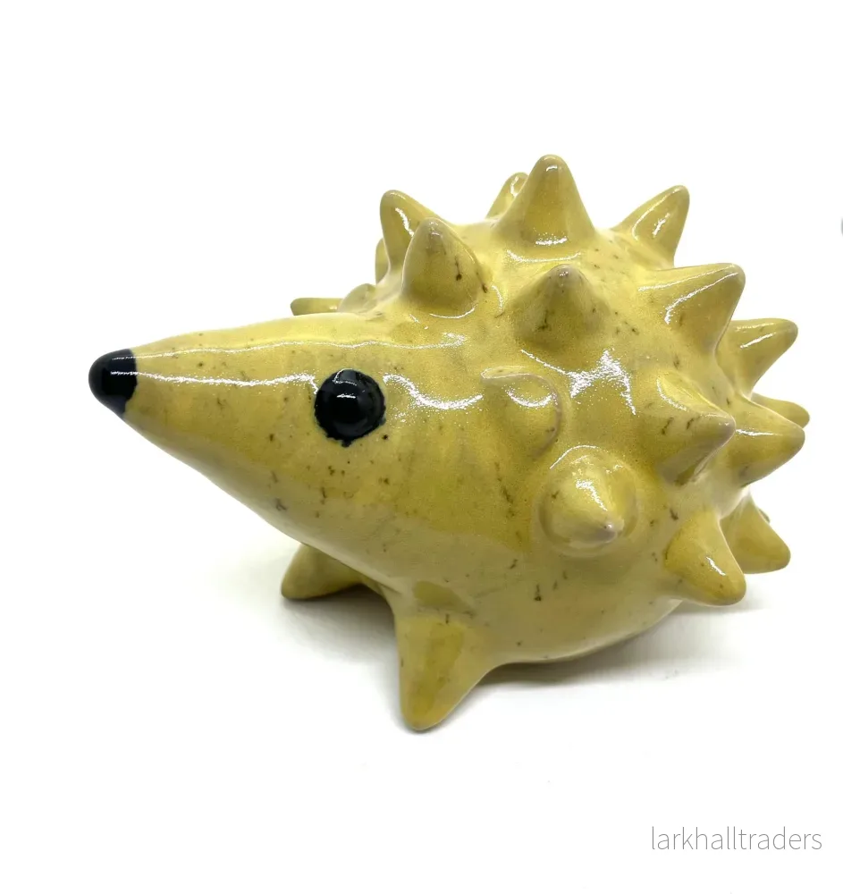 Curry - the yellow hedgehog, skulptur - Bild 3