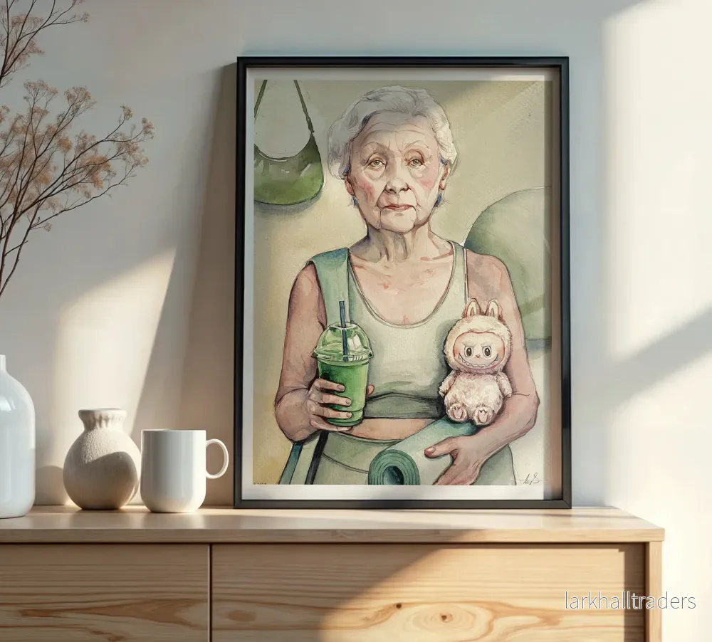 Clean Girl Ljus Grön Poster - Bild 2