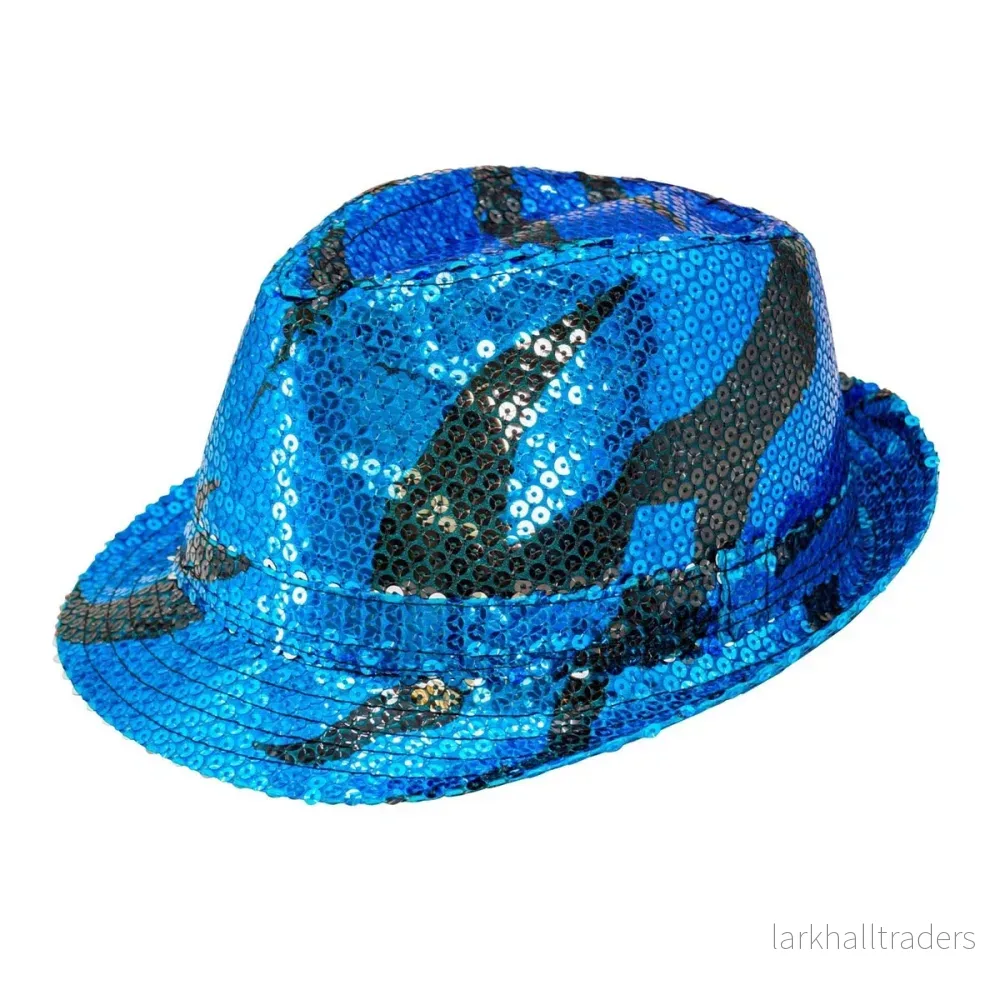 Hatt, popstar blue waves