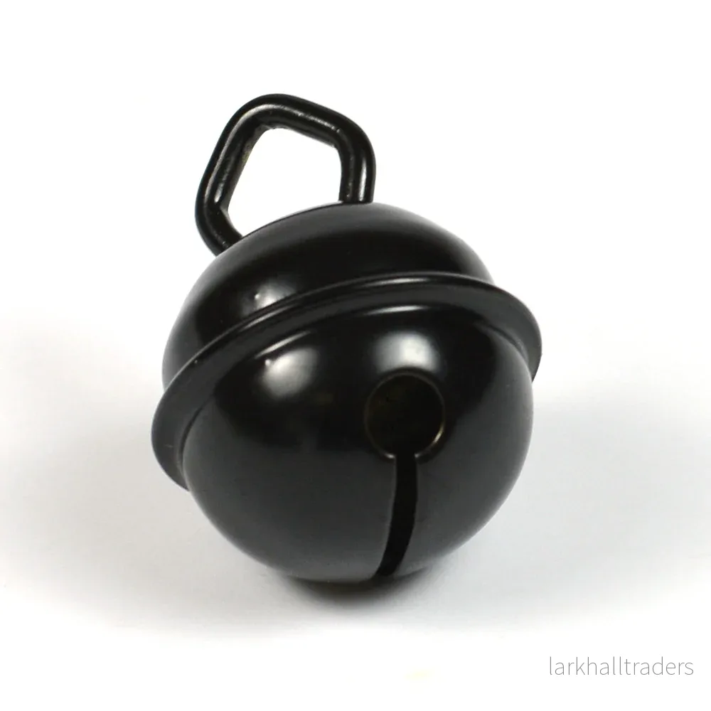 Bjällra, svart, 15mm