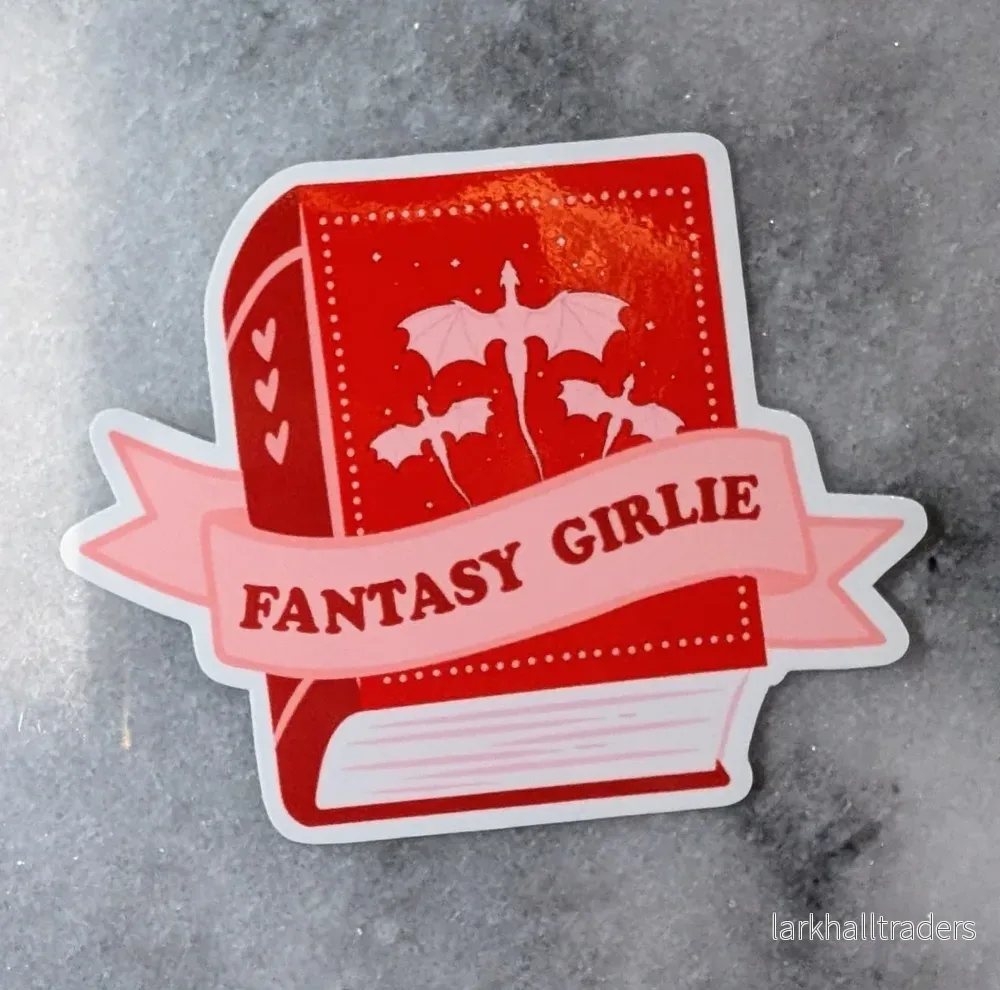 Vinylsticker – Fantasy Girlie Red