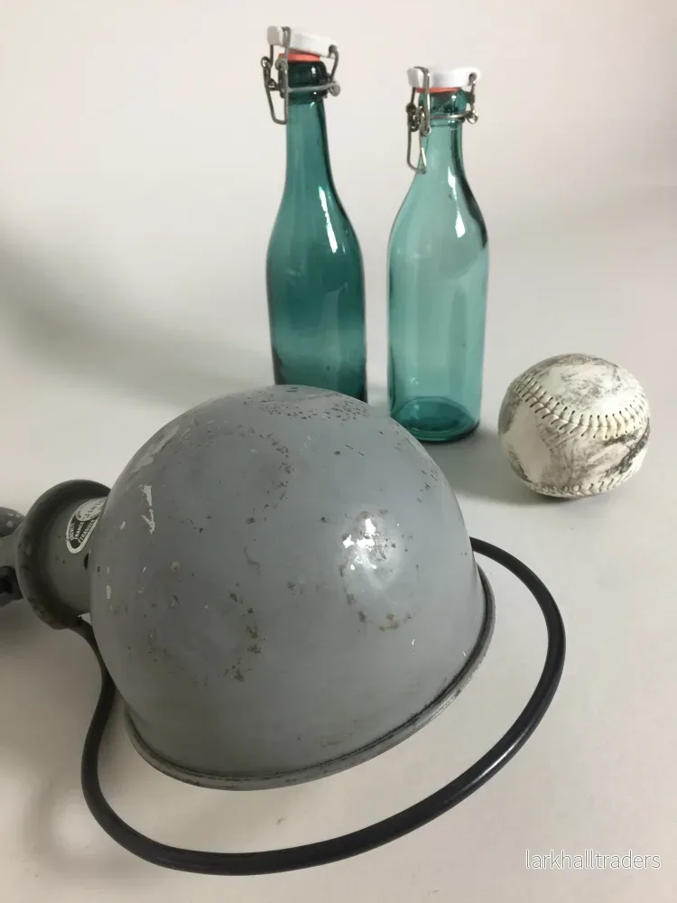 Jieldé lampa i grått med strömbrytare - Bild 3
