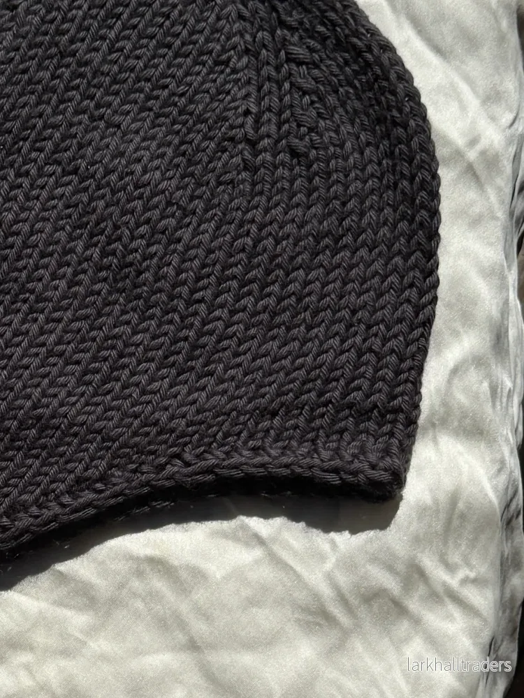 Svart Bonnet - Bild 3