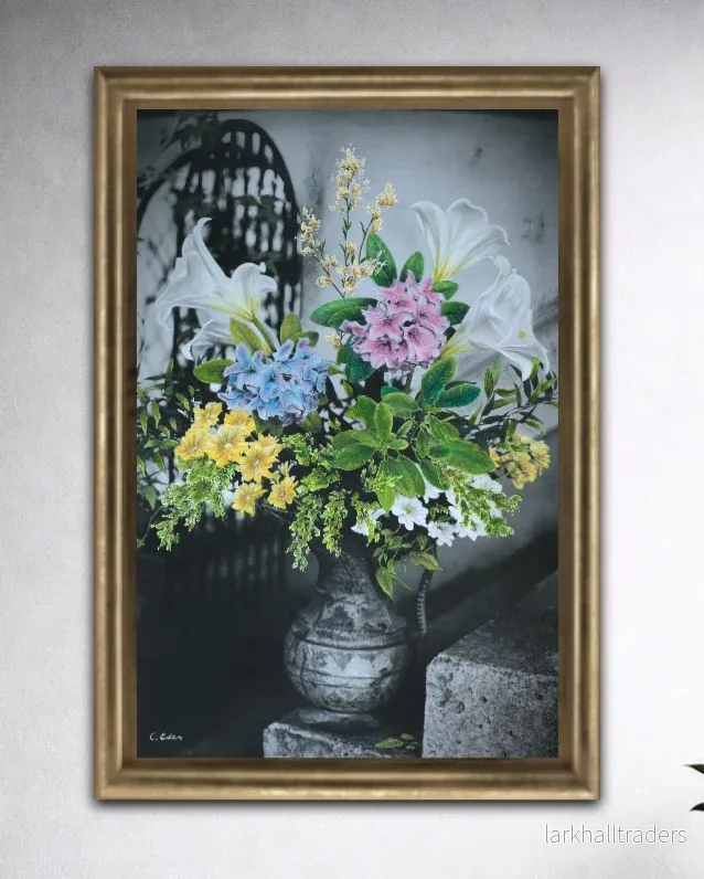 What’a life (Florals), Konstkvalitets Poster