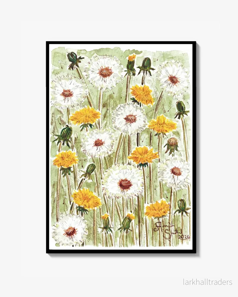 Maskrosor – Poster