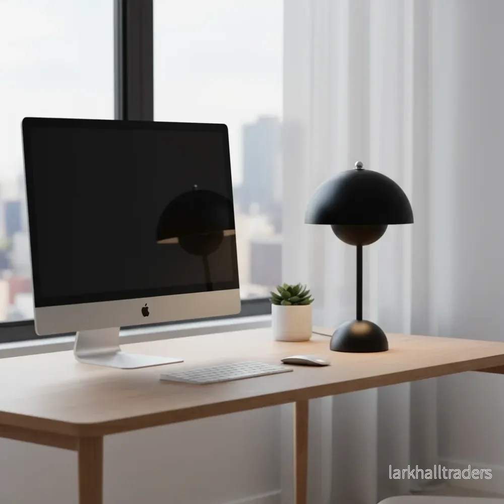 Le Refuge – Dimbar Trådlös Bordslampa med Elegant Blomkruksdesign - Bild 2