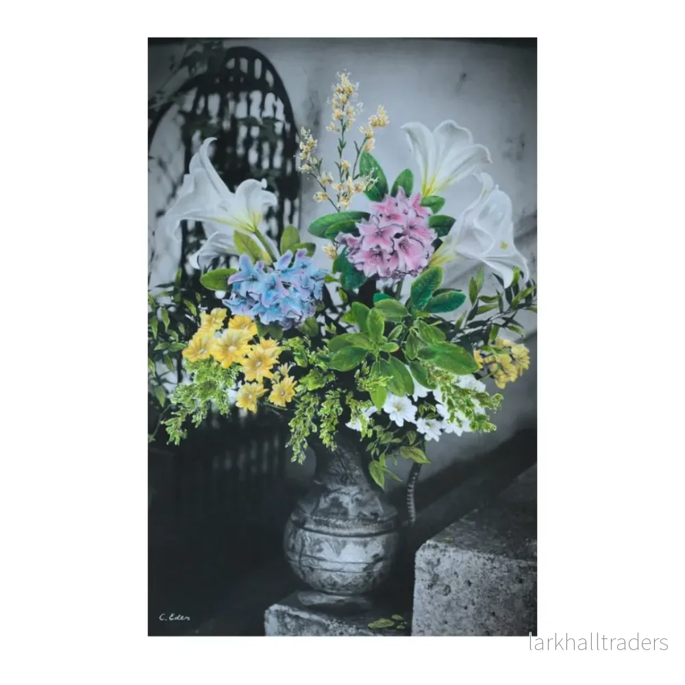 What'a life (Florals), Konstkvalitets Poster - Bild 2